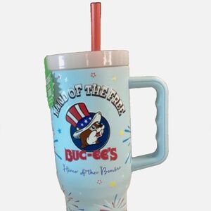 Brand new Buc-ees 4th of July 2024 Fit Forty Glow in the Dark Yukon tumbler